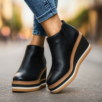 Aurelia -  Lift Platform Ankle Boots